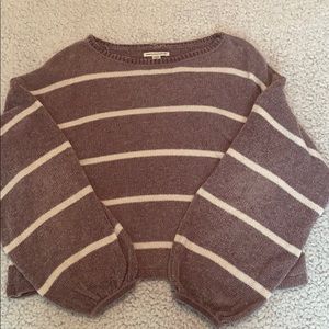 American Eagle Striped Long Sleeve